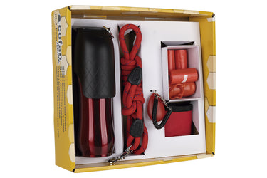 Cofan – Set de Accesorios para Perros | Pack de 7 Elementos Esenciales | Paseo, Entrenamiento y Alimentación